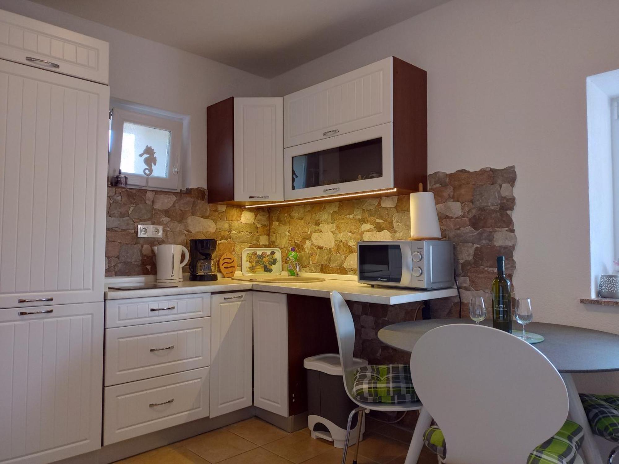 Apartman Kristina Vrbnik Exteriér fotografie