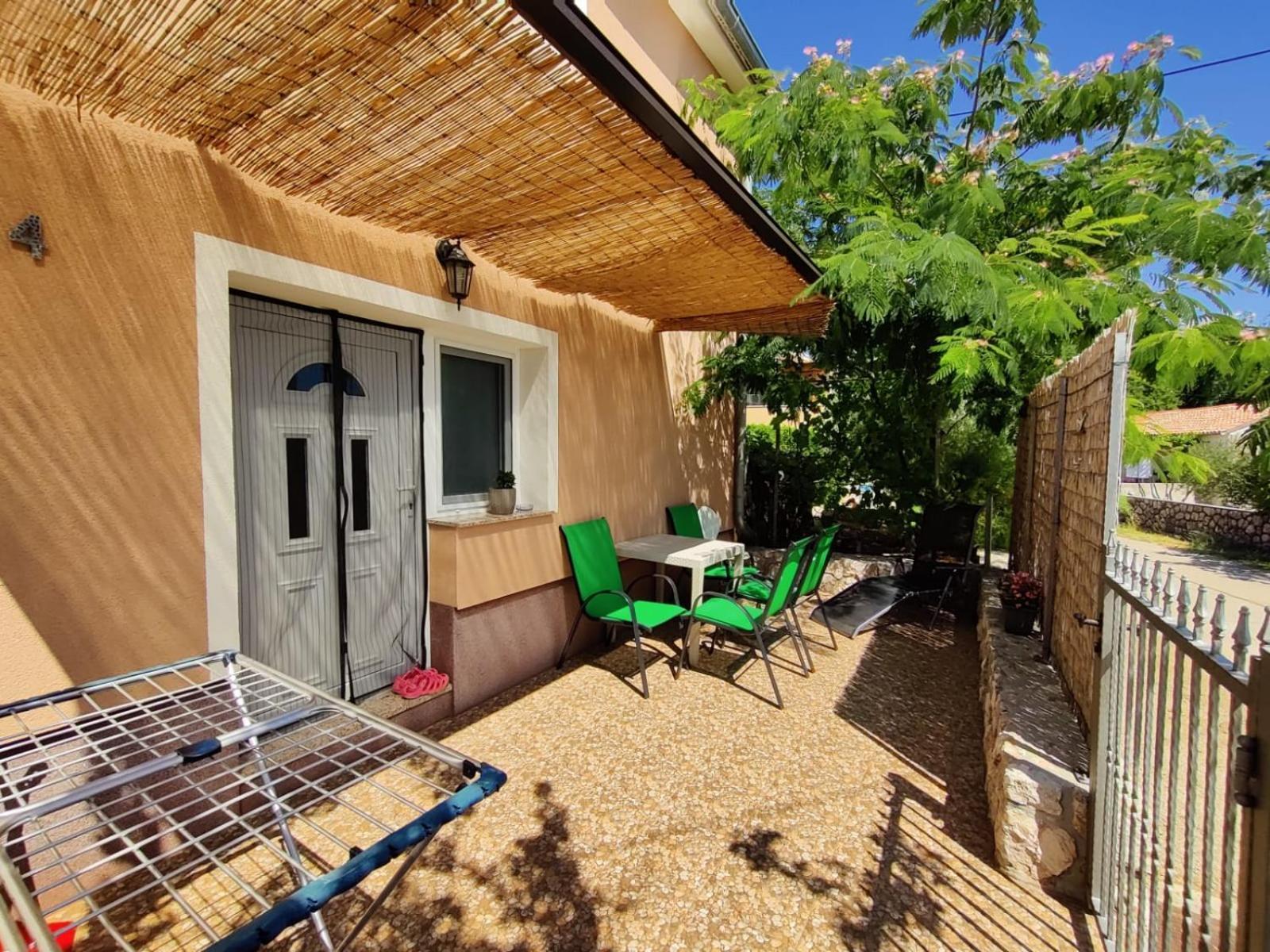 Apartman Kristina Vrbnik Exteriér fotografie